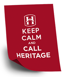 Keep Calm and Call Heritage