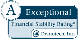 A - Exceptional Financial Stability Rating - Demotech, Inc.